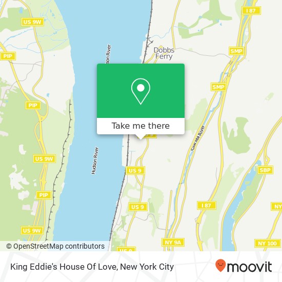 King Eddie's House Of Love map