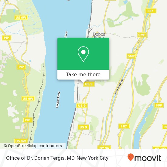Mapa de Office of Dr. Dorian Tergis, MD