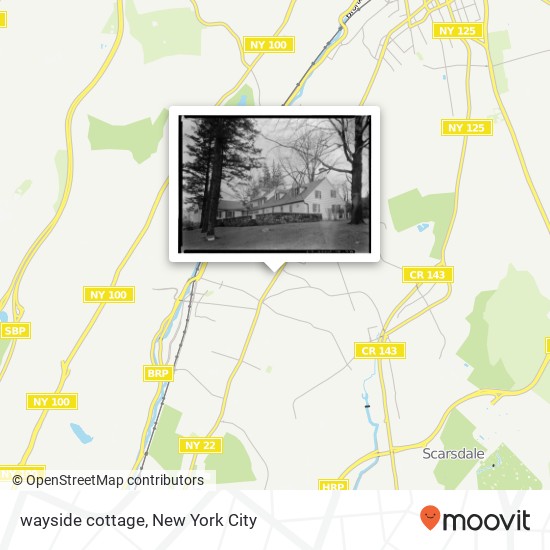 wayside cottage map