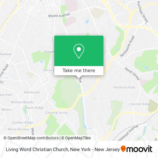 Living Word Christian Church map