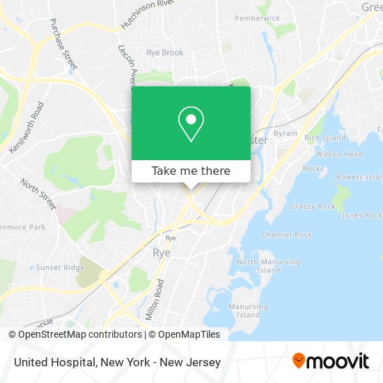 United Hospital map
