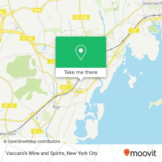 Vaccaro's Wine and Spirits map