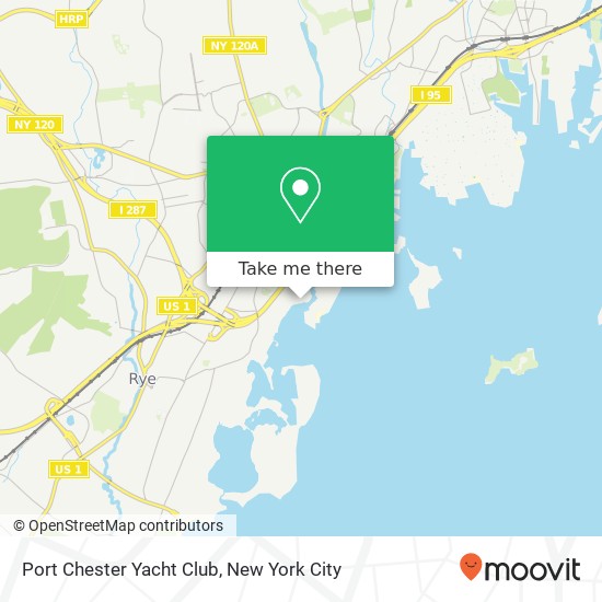 Port Chester Yacht Club map