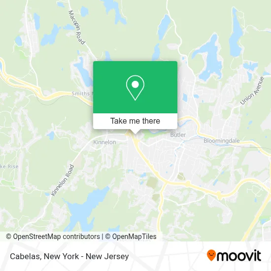 Cabelas map