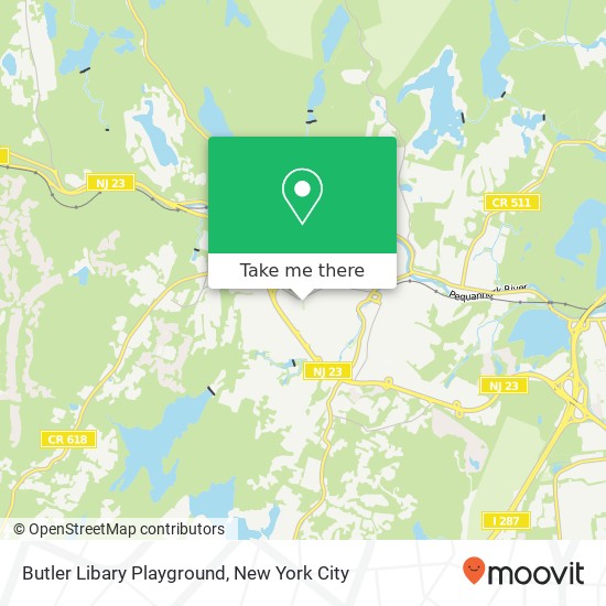 Butler Libary Playground map