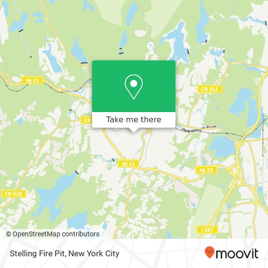 Mapa de Stelling Fire Pit