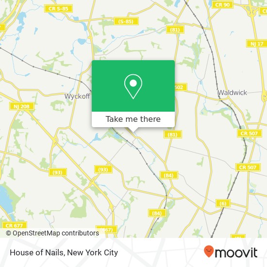 Mapa de House of Nails