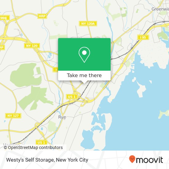 Mapa de Westy's Self Storage