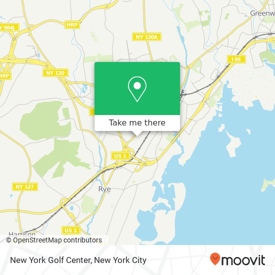 New York Golf Center map