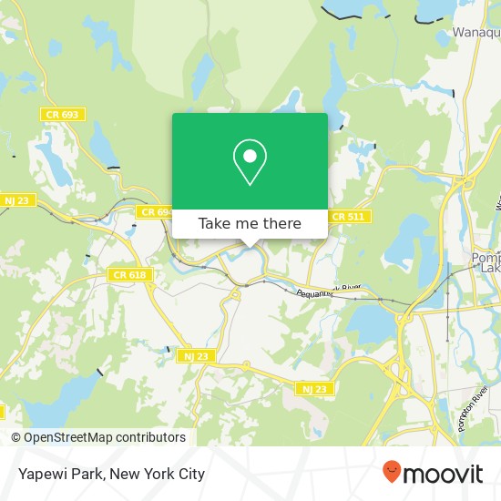 Mapa de Yapewi Park