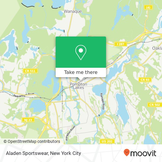 Aladen Sportswear map