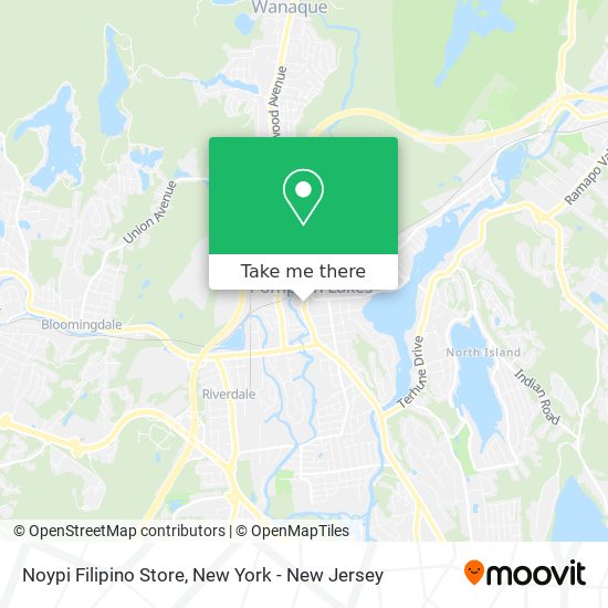 Mapa de Noypi Filipino Store