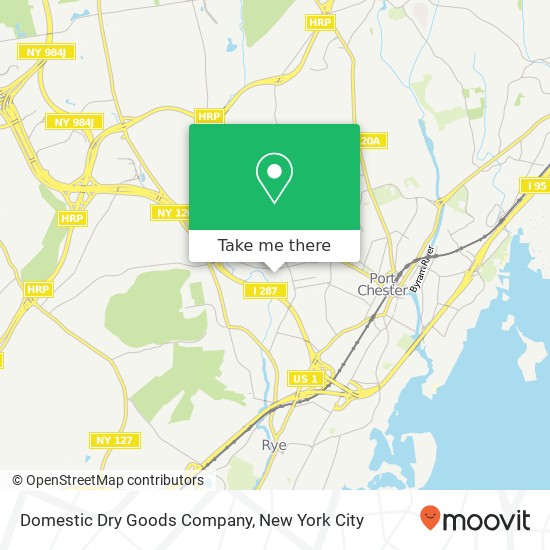 Mapa de Domestic Dry Goods Company