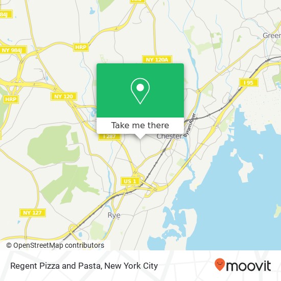 Mapa de Regent Pizza and Pasta