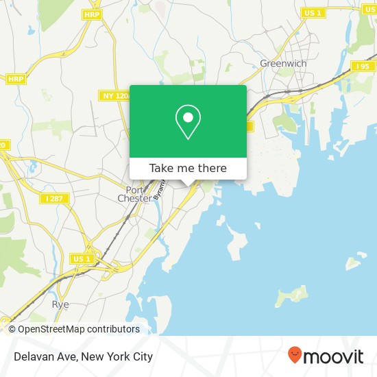 Delavan Ave map