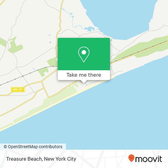 Treasure Beach map