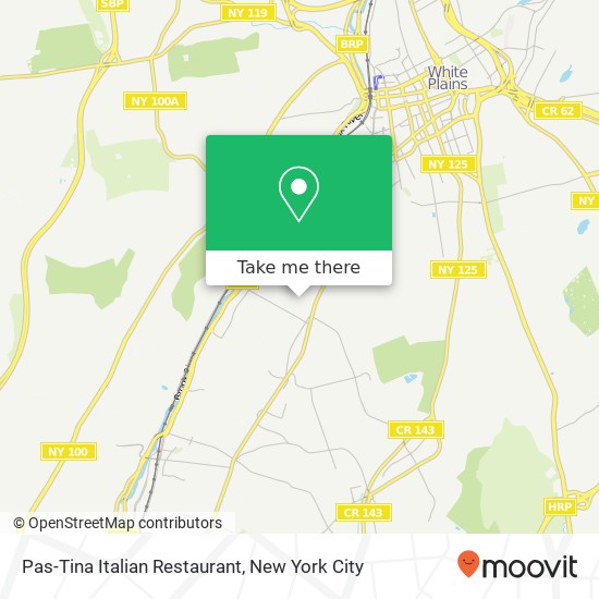 Pas-Tina Italian Restaurant map
