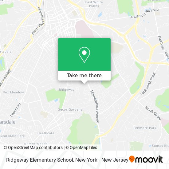 Ridgeway Elementary School map