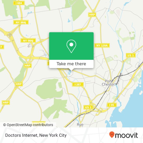 Doctors Internet map