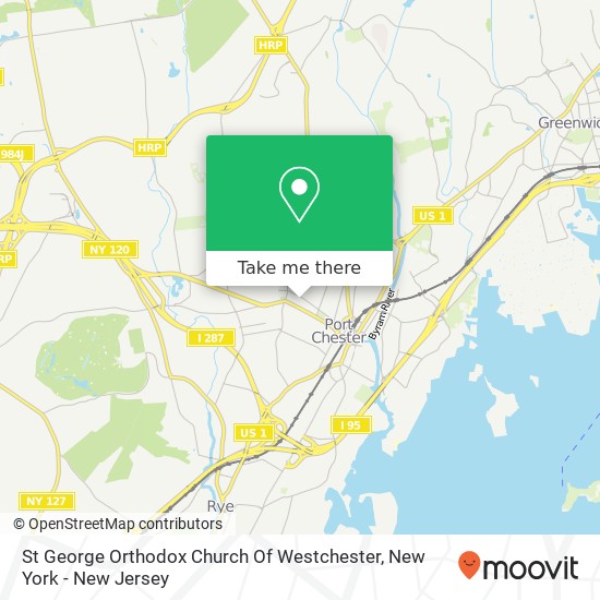 Mapa de St George Orthodox Church Of Westchester