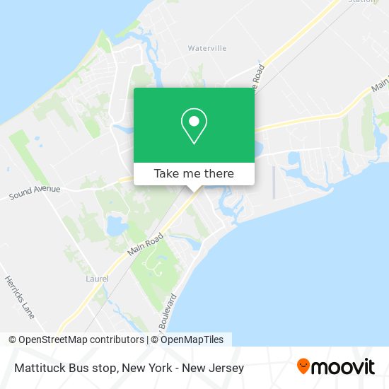 Mapa de Mattituck Bus stop