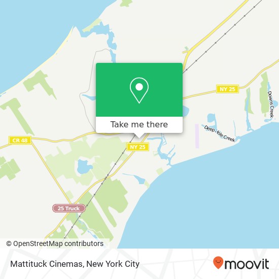 Mattituck Cinemas map