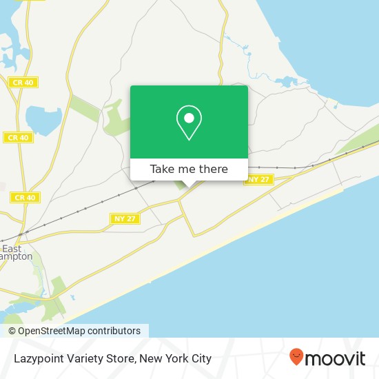 Mapa de Lazypoint Variety Store