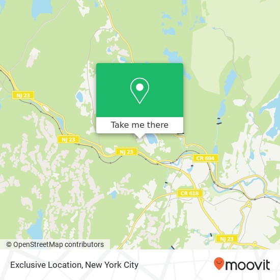 Mapa de Exclusive Location