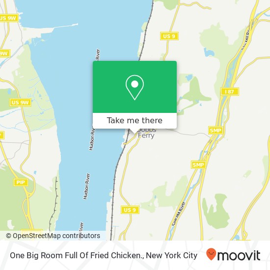 Mapa de One Big Room Full Of Fried Chicken.
