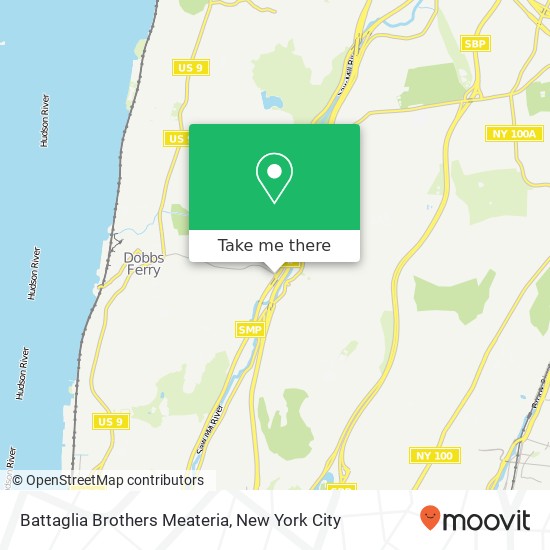 Battaglia Brothers Meateria map