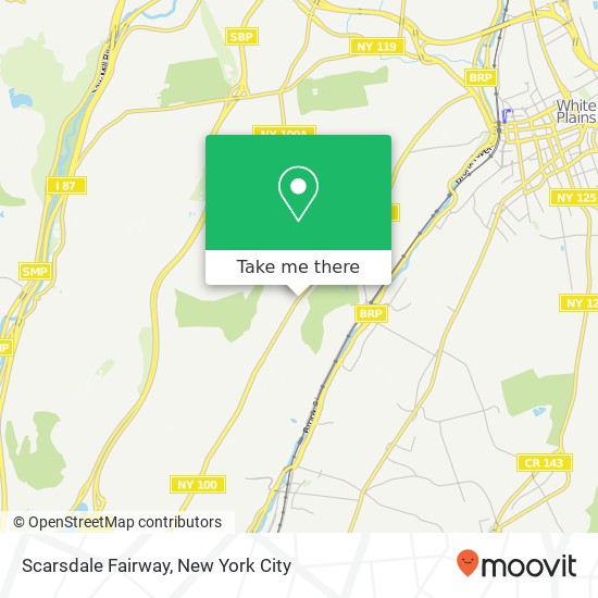 Mapa de Scarsdale Fairway