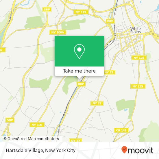 Mapa de Hartsdale  Village