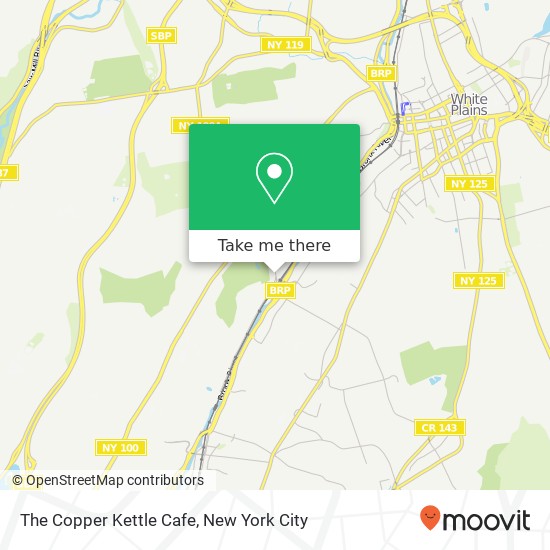 Mapa de The Copper Kettle Cafe