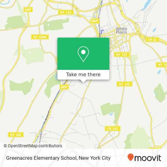 Greenacres Elementary School map
