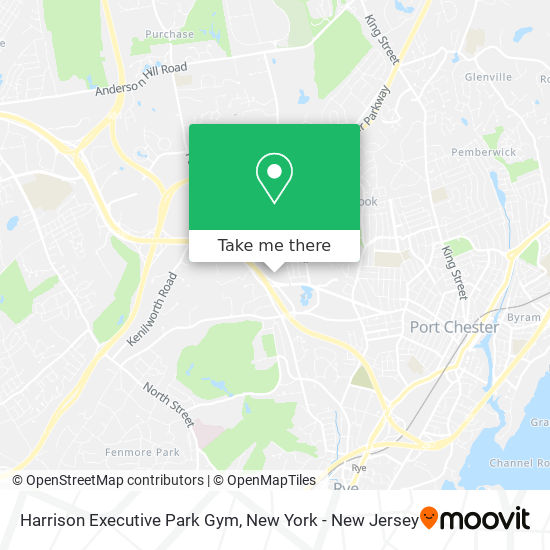 Mapa de Harrison Executive Park Gym