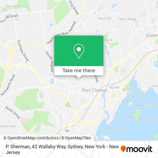 Mapa de P. Sherman, 42 Wallaby Way, Sydney