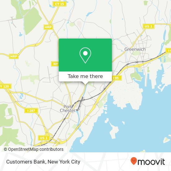 Customers Bank map