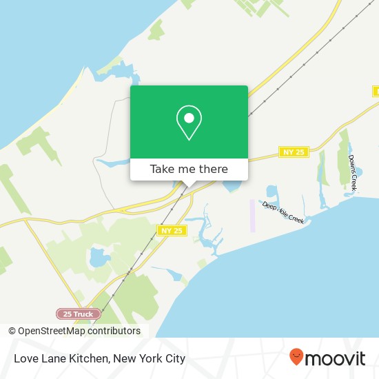 Love Lane Kitchen map