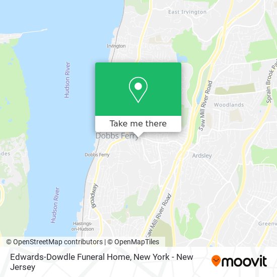Edwards-Dowdle Funeral Home map