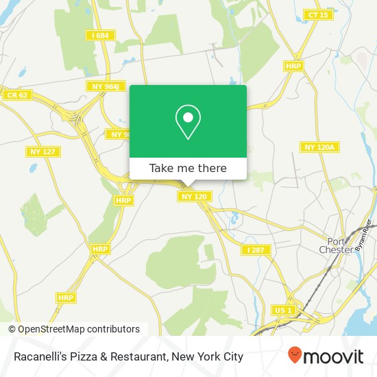 Racanelli's Pizza & Restaurant map