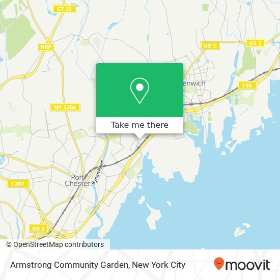 Mapa de Armstrong Community Garden