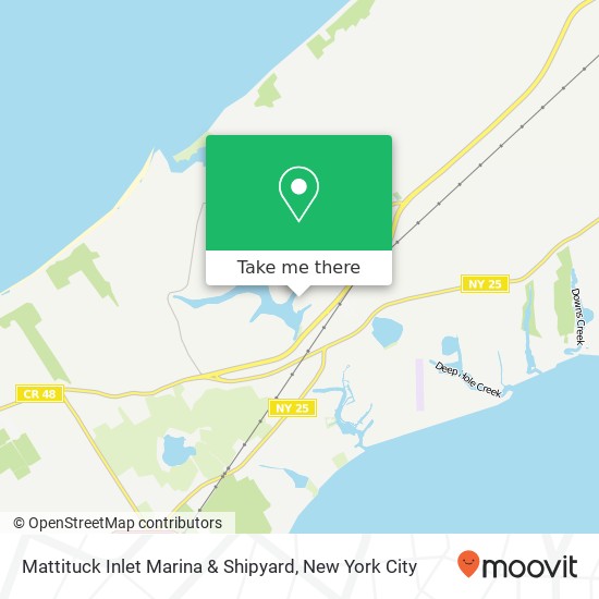 Mattituck Inlet Marina & Shipyard map