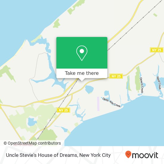 Uncle Stevie's House of Dreams map