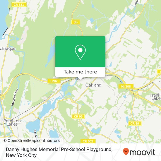 Mapa de Danny Hughes Memorial Pre-School Playground