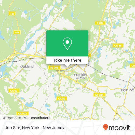Mapa de Job Site