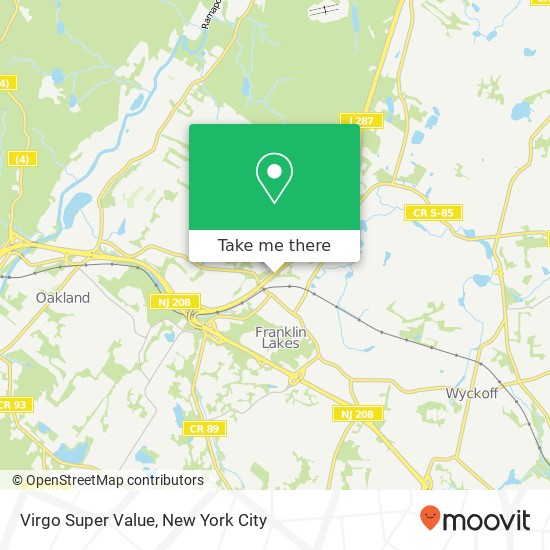 Mapa de Virgo Super Value