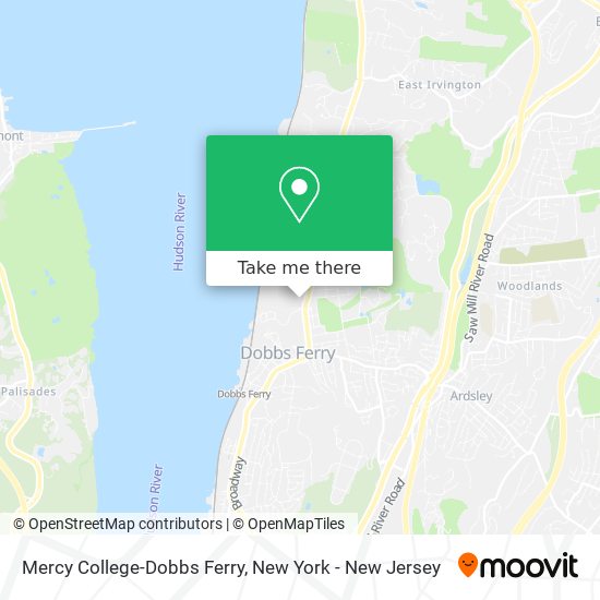 Mapa de Mercy College-Dobbs Ferry