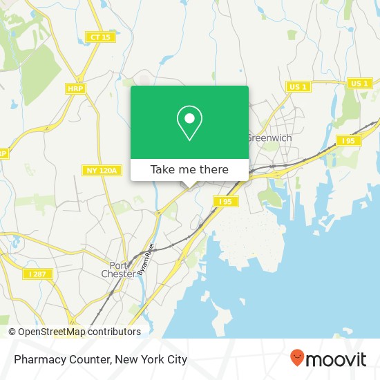 Pharmacy Counter map
