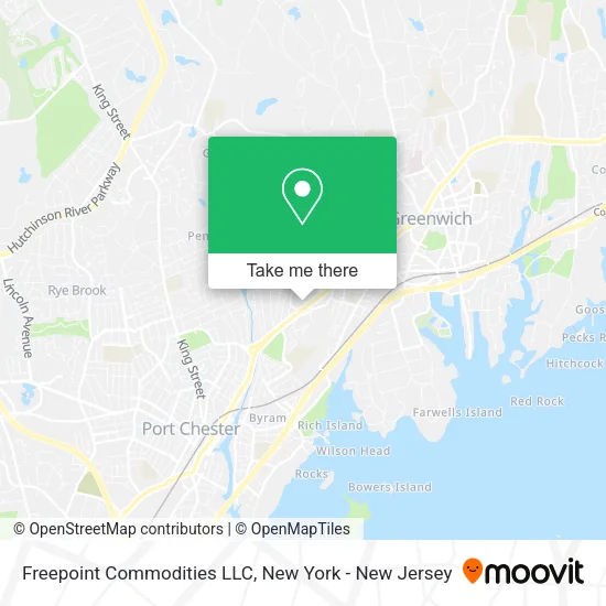 Mapa de Freepoint Commodities LLC