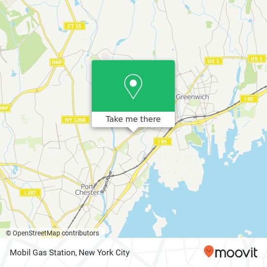 Mapa de Mobil Gas Station